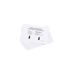 Fellowes 10 Paper Shredder Oil Lubricant Sheets ? Powershred Performance+ Easy to Use Shredder Oil Sheets - White