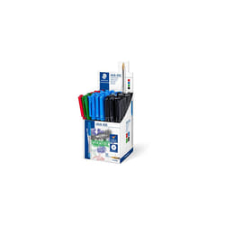 Staedtler Stick 430 MS CP5 Ballpoint Pen Medium - Assorted Colours (Box of 50)