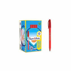 Paper Mate InkJoy 100ST Ballpoint Pens, Medium Point (1.0 mm), Red, 50 Count
