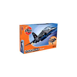 Airfix QUICKBUILD BAE Hawk Aircraft Model Kit - Construction Toys for 6+ Year Old Boys - Airplane Starter Kit for Kids - Easy ...