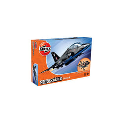 Airfix QUICKBUILD BAE Hawk Aircraft Model Kit - Construction Toys for 6+ Year Old Boys - Airplane Starter Kit for Kids - Easy Build Model with No Glue