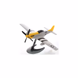 Airfix QUICKBUILD P-51D Mustang Aircraft Model Kit - Construction Toys for 6+ Year Old Boys - Airplane Starter Kit for Kids - Easy Build Model with No