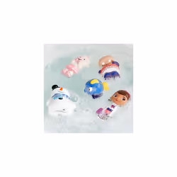 Disney Store Official Bath Toy Set for Kids, Doc McStuffins, 5 Pc., Playset Includes Bucket with Straining Lid and Five Figures, Suitable for Ages 6