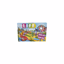 Hasbro Gaming The Game of Life Game, Family Board Game for 2 to 4 Players, for Kids Ages 8 and Up, Includes Colourful Pegs