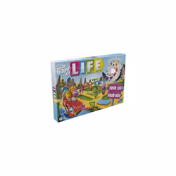 Hasbro Gaming The Game of Life Game, Family Board Game for 2 to 4 Players, for Kids Ages 8 and Up, Includes Colourful Pegs