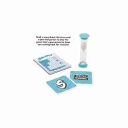 Ideal | Qwaffle: The tasty game of words and letters | Family Word Games | 2+ Players | Ages 8+