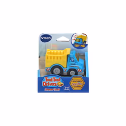 VTech Toot-Toot Drivers Dumper Truck, Toy Car for 1 Year Old, Pretend Play with Lights & Sounds, Interactive Toddlers Toy for 12 Months, 2, 3, 4 +,