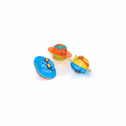 Zoggs Kid's Seal Flips Pool Water Toy, Multicolour, 3 pack