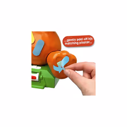 IDEAL | Don't be a Scaredy Bear: The plaster pulling teddy bear game- peel his plasters but beware, he really is a scaredy bear! | Kids Games | For