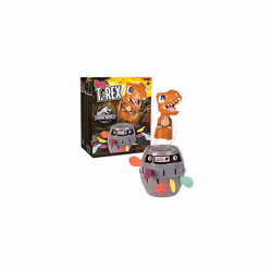 TOMY Pop Up Trex Classic Children's Action Game, Family & Preschool Kids Game, Jurassic World Games, Action Game for Children ...