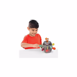 TOMY Pop Up Trex Classic Children's Action Game, Family & Preschool Kids Game, Jurassic World Games, Action Game for Children 4, 5, 6, 7, 8 Year Old
