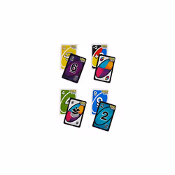 Mattel Games UNO FLIP! Family Card Game, with 112 Cards in a Sturdy Storage Tin, Makes a Great Gift for 7 Year Olds and Up, GDG37