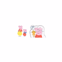 Clementoni 20829, Peppa Pig My First Puzzles for Toddlers - 3+6+9+12 Pieces, Ages 2 Years Plus