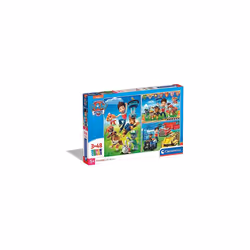Clementoni 25209 Paw Patrol Supercolor Puzzle for Children-3 x 48 Pieces, Ages 5 Years Plus