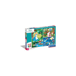 Clementoni 25267, Disney Classic Supercolor Puzzles for Children and Adults - 3 x 48 Pieces, Ages 4 years Plus