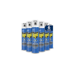 Raid Rapid Action Fly & Wasp Killer, Fly Killer Spray For Indoor Use, Pack of 6 (6 x 300ml)