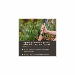 Kent & Stowe Capability Trowel, Compact and Multi-Functional Garden Trowel with Serrated Edge and Hammer, Classic All Year Round Garden Tools Made