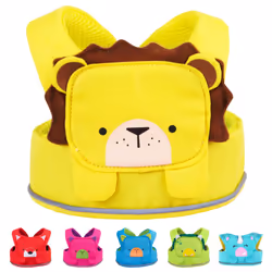 Trunki ToddlePak - Fuss Free Baby Walking Reins and Toddler Safety Harness ? Leeroy Lion (Yellow)
