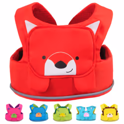Trunki ToddlePak - Fuss Free Baby Walking Reins And Toddler Safety Harness ? Felix Fox (Red)
