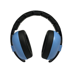 Banz Bubzee Baby Ear Defenders 0-36 Months ? Sky Blue - Loud Noise Cancelling Baby Headphones & Toddler Ear Muffs, Size Adjustable