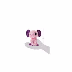 Ty Eva Elephant Beanie Boos 6" | Beanie Baby Soft Plush Toy | Collectible Cuddly Stuffed Teddy