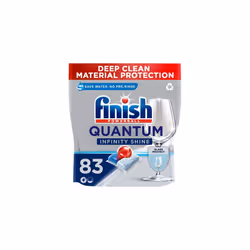 Finish Quantum Infinity Shine Dishwasher Tablets Bulk | Scent : REGULAR | Size : 83 Dishwasher Tabs | For Sparkling Clean