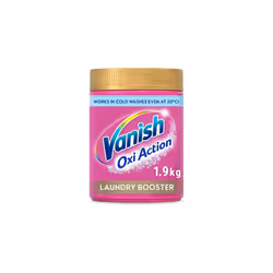 Vanish Gold Oxi Action Laundry Booster and Stain Remover Powder for Colours 1.9kg - Removes Tough Stains Even at 20?- Keeps C ...
