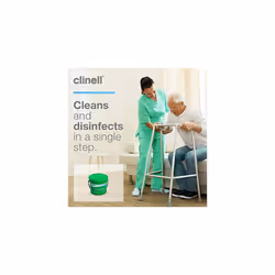 Clinell Universal Cleaning and Disinfectant Wipes Bucket - Pack of 225 - Multi Purpose Wipes, Kills 99.99% of Germs, Effective from 30 Seconds