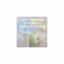 Febreze Bathroom Air Freshener, Cotton Fresh, Pack of 8