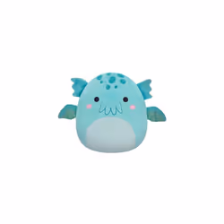 Squishmallows SQCR04087 Theotto-Blue Cthulu 7.5" Add Squad, Ultrasoft Stuffed Animal Toy, Official Kellytoy Plush