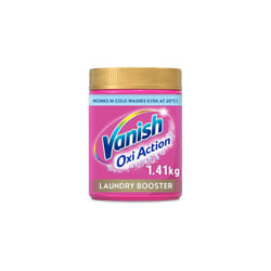 Vanish Gold Oxi Action Laundry Booster and Stain Remover Powder for Colours 1.41 kg - Removes Tough Stains Even at 20?- Keeps Colours Bright - Safe on