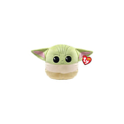 Ty Star Wars Grogu Baby Yoda Squish-A-Boo 10 Inches | Licensed Squishy Beanie Baby Soft Plush Toys | Collectible Cuddly Stuffed Teddy