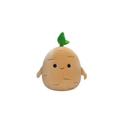 Squishmallows SQCR02377 Tan the Ginseng Soft Toy, Multicolour