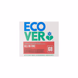 Ecover All in One Dishwasher Tablets, 68 Tablets, white