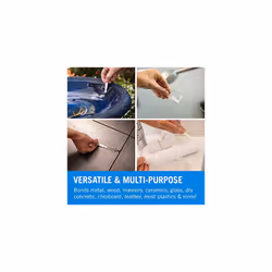 Araldite Standard 2-Part Epoxy Syringe Ultra Strong, Multipurpose & Solvent-Free Adhesive Works as Ceramic, Plastic, Metal, Jewellery & Glass Glue For