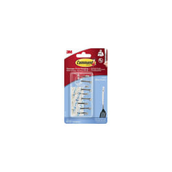 Command Clear Wire Hanger Hook, Value Pack of 9 Hooks and 12 Adhesive Strips, Transparent - Damage Free Hanging - Holds up to 225 gm