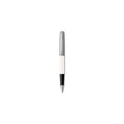 Parker Jotter Originals Fountain Pen Classic White Finish Medium Nib Blue & Black Ink
