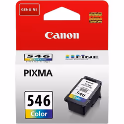 Canon CL-546 Genuine C/M/Y Colour Ink Cartridge - PIXMA Printer Compatible