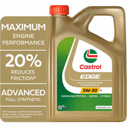 Castrol EDGE 5W-30 M Engine Oil 4L, White