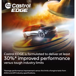 Castrol Edge 0W-30 LL Longlife Engine Oil, 1L, Gold