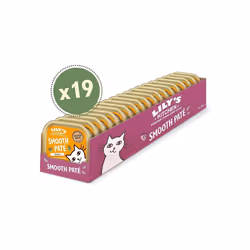 Lilys Kitchen Smooth Chicken Pate Complete Adult Cat Food 19 x 85g
