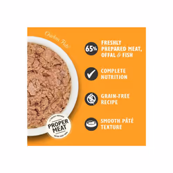 Lilys Kitchen Smooth Chicken Pate Complete Adult Cat Food 19 x 85g
