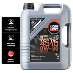LIQUI MOLY Top Tec 4310 0W-30 | 5 L | Synthesis technology motor oil | SKU: 2362