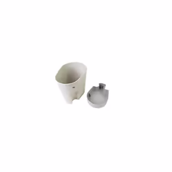 Shnuggle Ellie Bath Toy Storage Scoop | Baby & Toddler Bath Toy Drying Caddy with Drip Tray - Grey