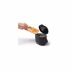 Addis 515630 2.5 Litre Kitchen Compost Caddy, Black/Grey, 2.5L