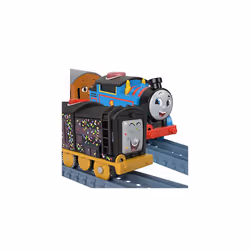 Thomas & Friends Talking Diesel Toy Train with Sounds & Phrases, UK English Version, Battery-Powered Motorized Engine with Tender, HNN85