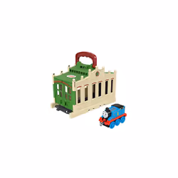 AB Gee abgee 900 GWX08 EA Thomas Push Along-Connect & Go Tidmouth Shed, Multicolour