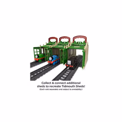 AB Gee abgee 900 GWX08 EA Thomas Push Along-Connect & Go Tidmouth Shed, Multicolour
