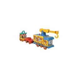Fisher-Price Thomas & Friends Fix ?em Up Friends motorized vehicle set with toy train engine and crane for kids ages 3 years  ...