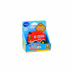 VTech Toot-Toot Drivers Bus, Toy Car for 1 Year Old, Pretend Play Vehicle with Lights & Sounds, Interactive Toddlers Toy 12 Months, 2, 3, 4 +, English